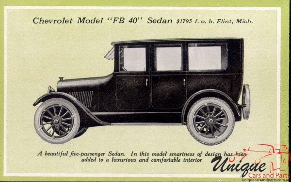 1922 Chevrolet Brochure Page 5